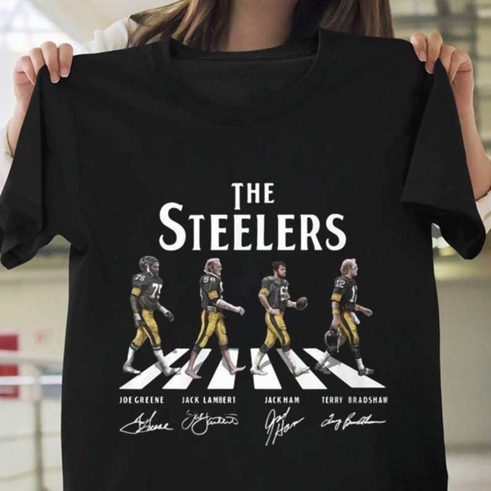 The Steelers Abbey Road Signatures T Shirt